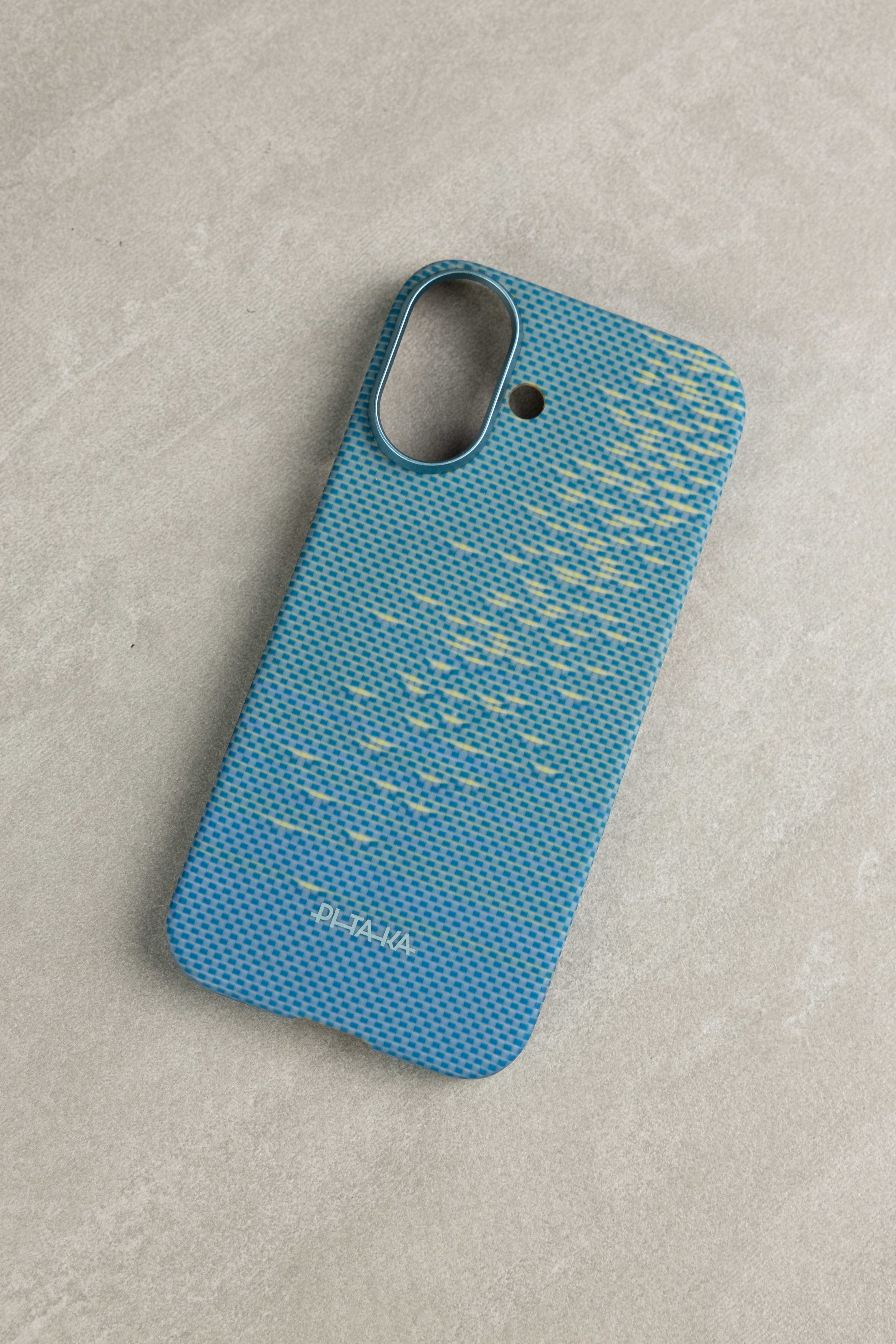 Чохол Pitaka Ultra-Slim PitaTap на iPhone 17 Lucid Blue - 1